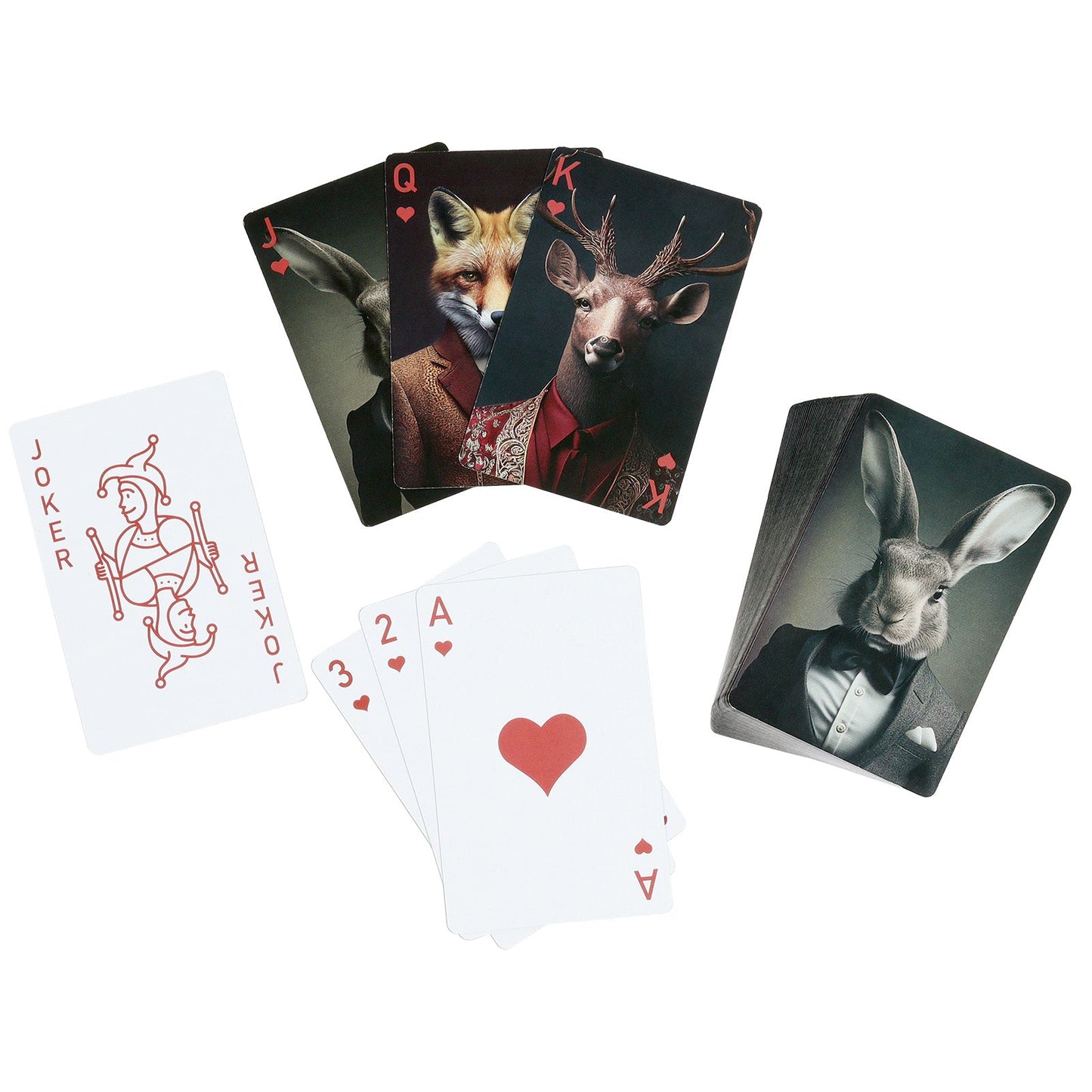 AKAH 'Wild Gentleman' Kartenspiel "Playing Cards"