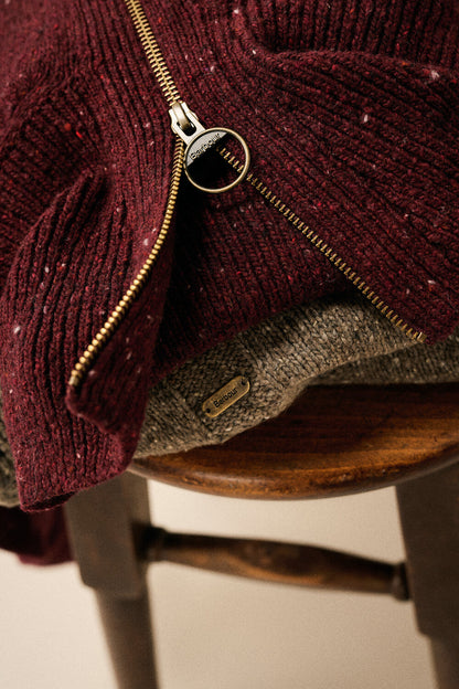 Barbour Pullover Lavensdale rot HW25