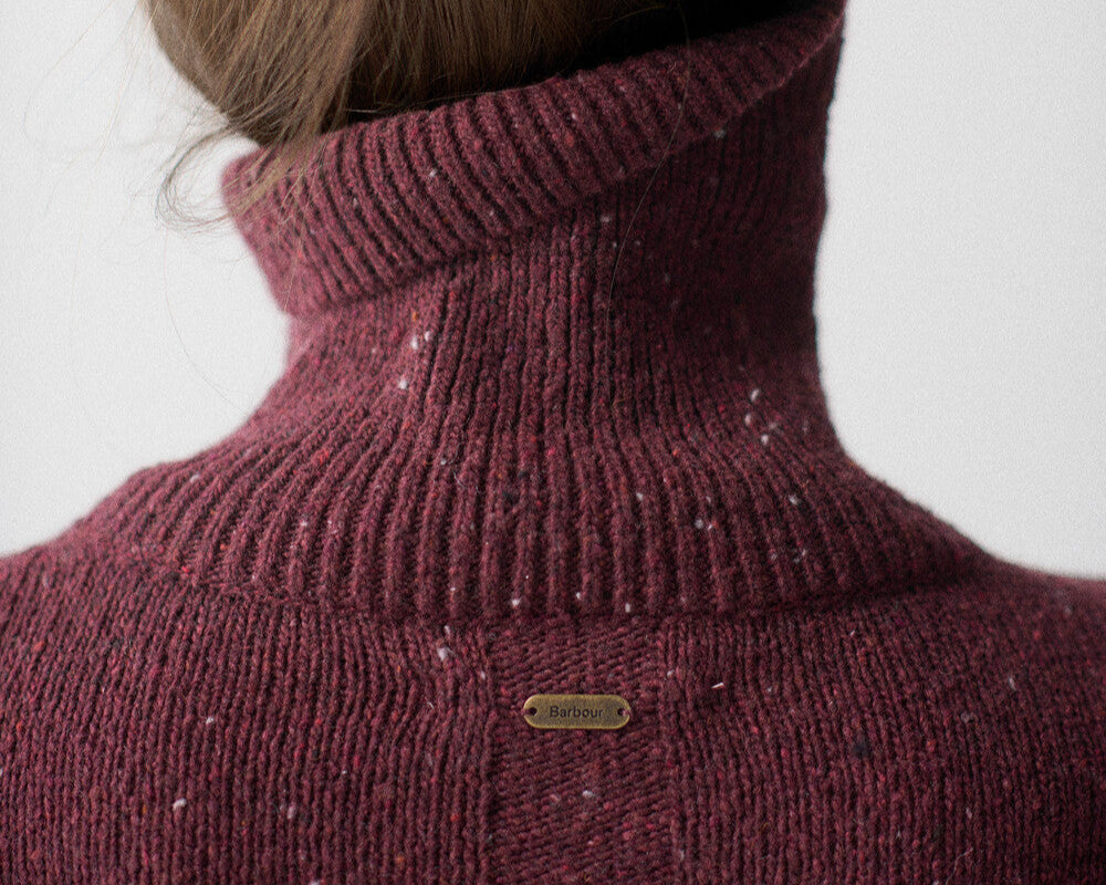 Barbour Pullover Lavensdale rot HW25