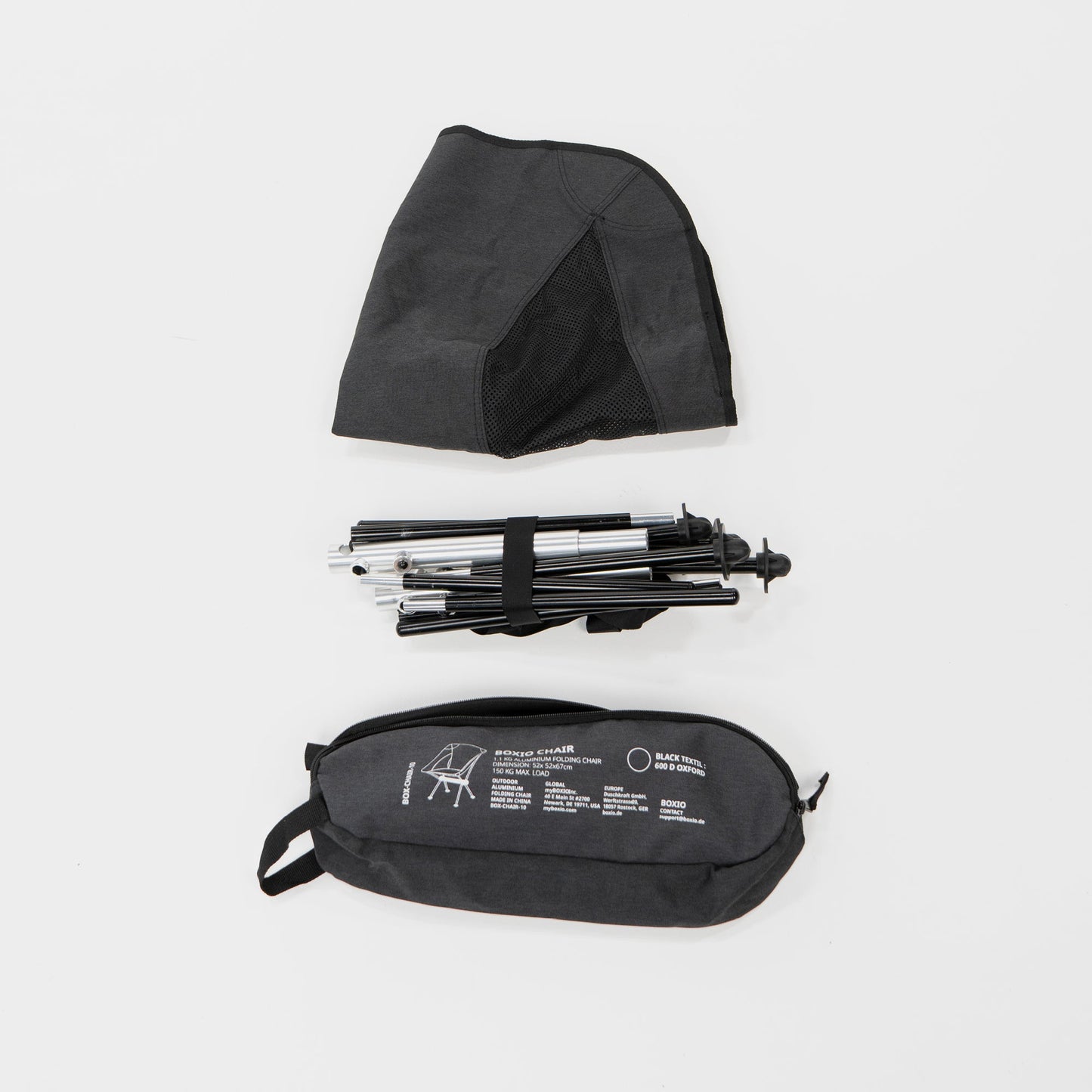 BOXIO CHAIR I ultraleichter Campingstuhl