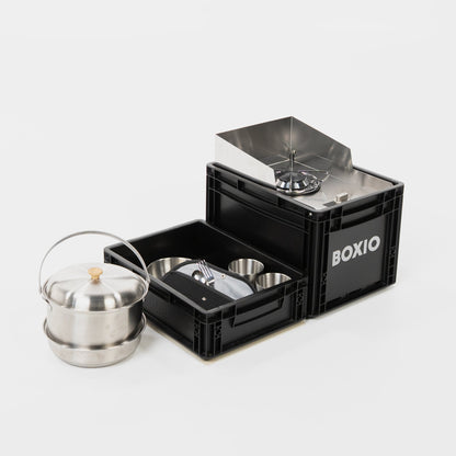 Camping-Kochset I BOXIO COOK Max +
