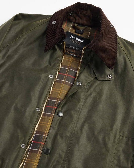Barbour Wachsjacke Beaufort archive olive