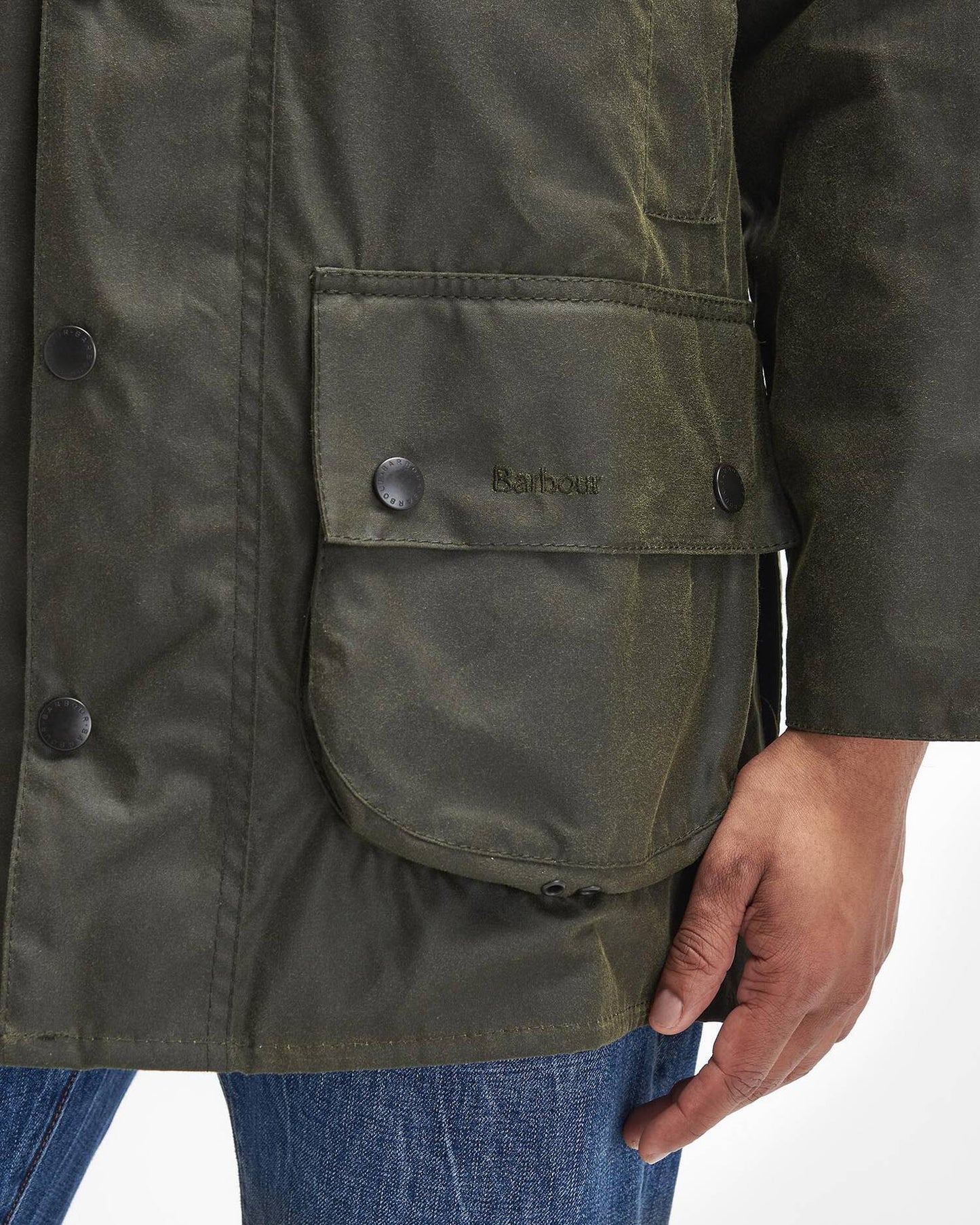 Barbour Wachsjacke Beaufort archive olive