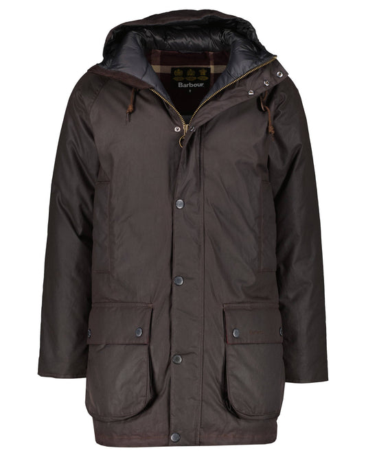 Barbour Hooded Beaufort Wachs Jacke