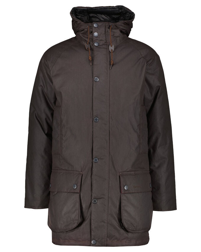 Barbour Hooded Beaufort Wachs Jacke