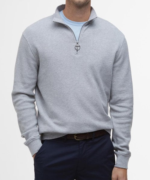 Barbour Pullover Pique Interlock Half-Zip