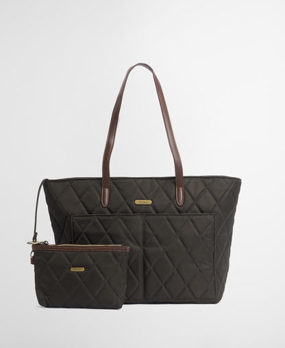 Barbour Shopper Quilt Tote Bag
