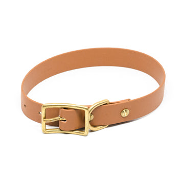 Stilhütte Halsband Biothane cognac