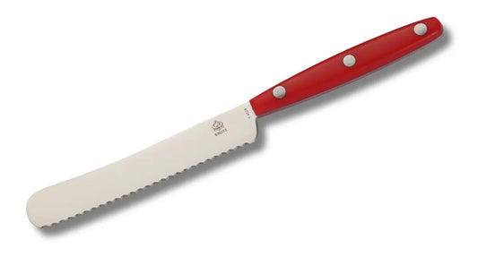 PUMA IP Buckelsmesser / Brötchenmesser rot