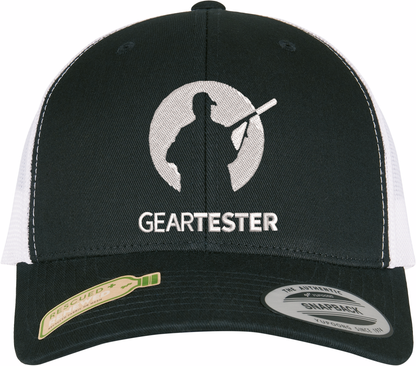 Geartester zweifarbige Retro-Trucker-Kappe