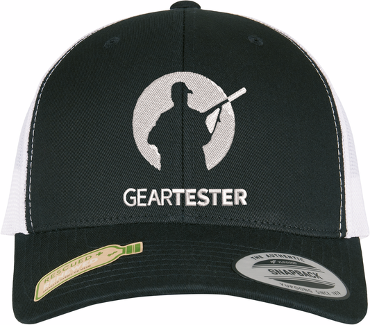 Geartester zweifarbige Retro-Trucker-Kappe