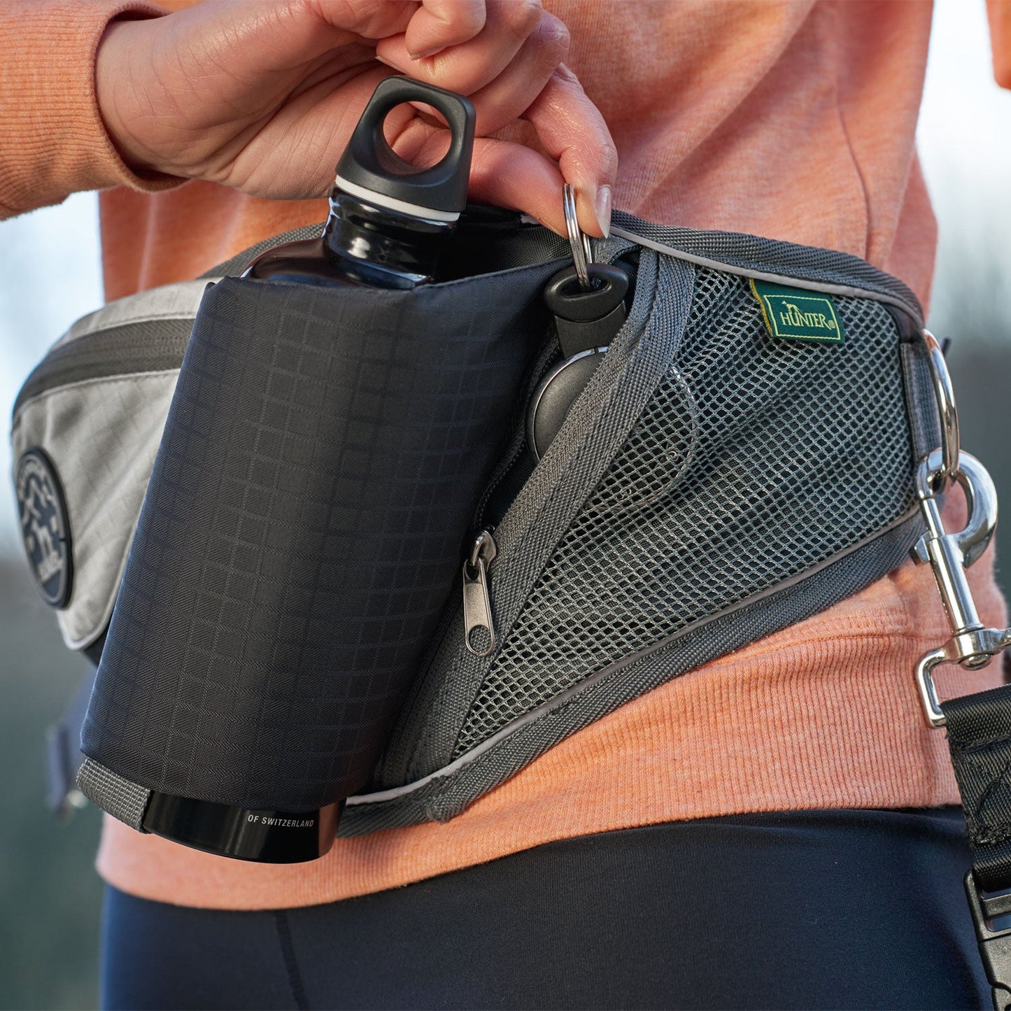Hunter Gürteltasche mit Antiruckleine Jasper