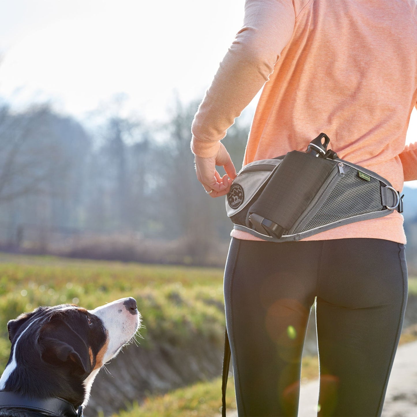 Hunter Gürteltasche mit Antiruckleine Jasper