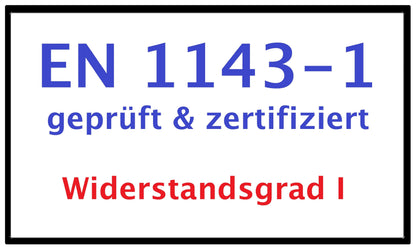 Waffenschrank HUNTER KORNWEIHE Kl. 1, (1700x560x420), max 18 LW, 3 Böden