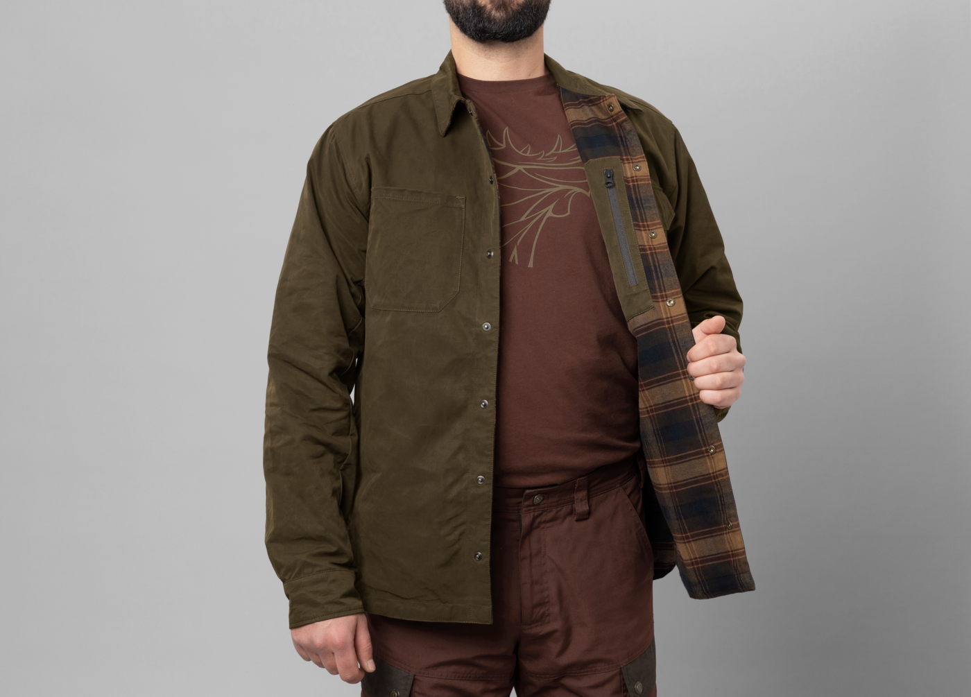 Härkila Eirik Reversible Hemdjacke