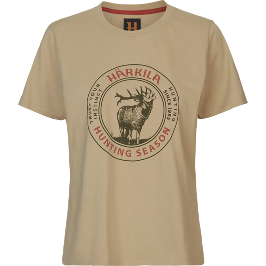 Härkila Stag Badge  Damen T-Shirt