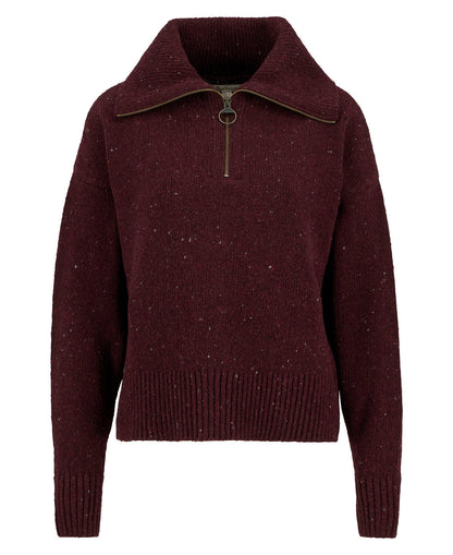 Barbour Pullover Lavensdale rot HW25