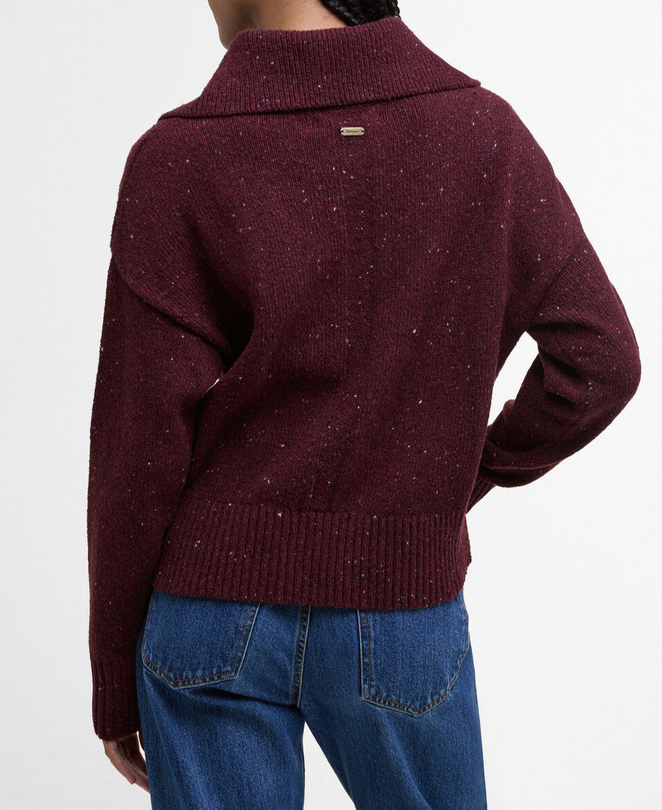 Barbour Pullover Lavensdale rot HW25