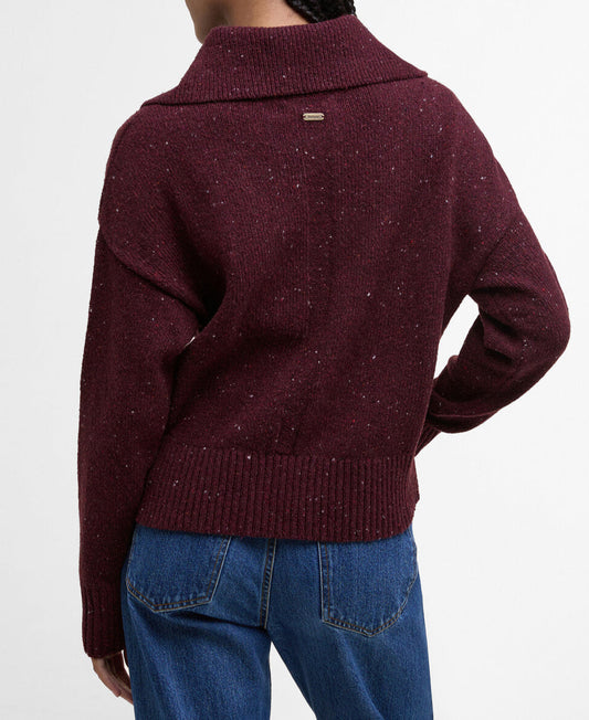Barbour Pullover Lavensdale rot HW25