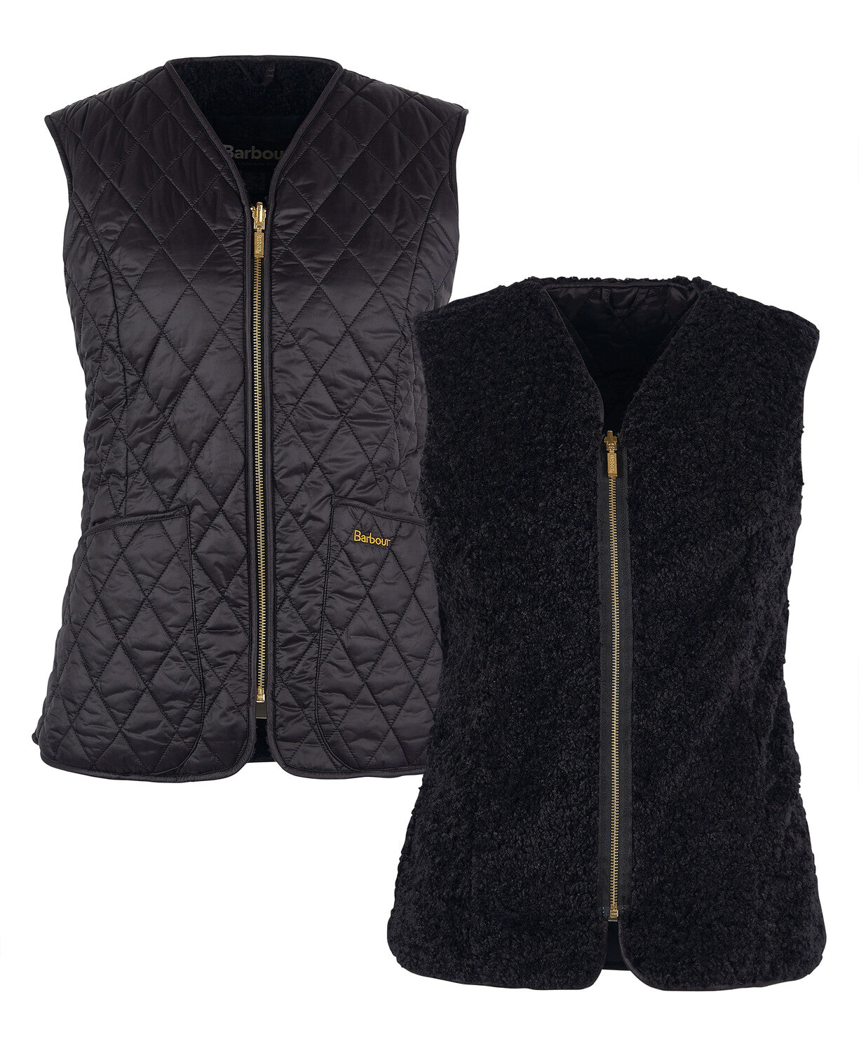 Barbour Fleeceweste schwarz