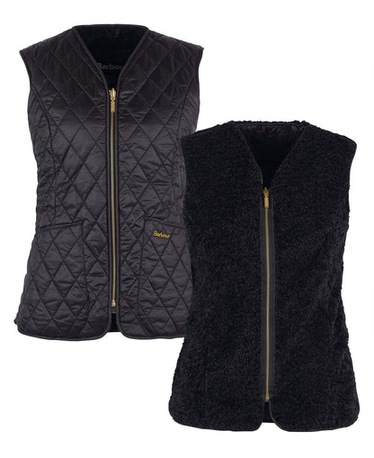 Barbour Fleeceweste schwarz