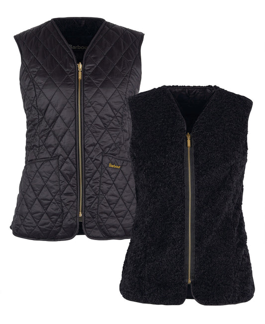 Barbour Fleeceweste schwarz