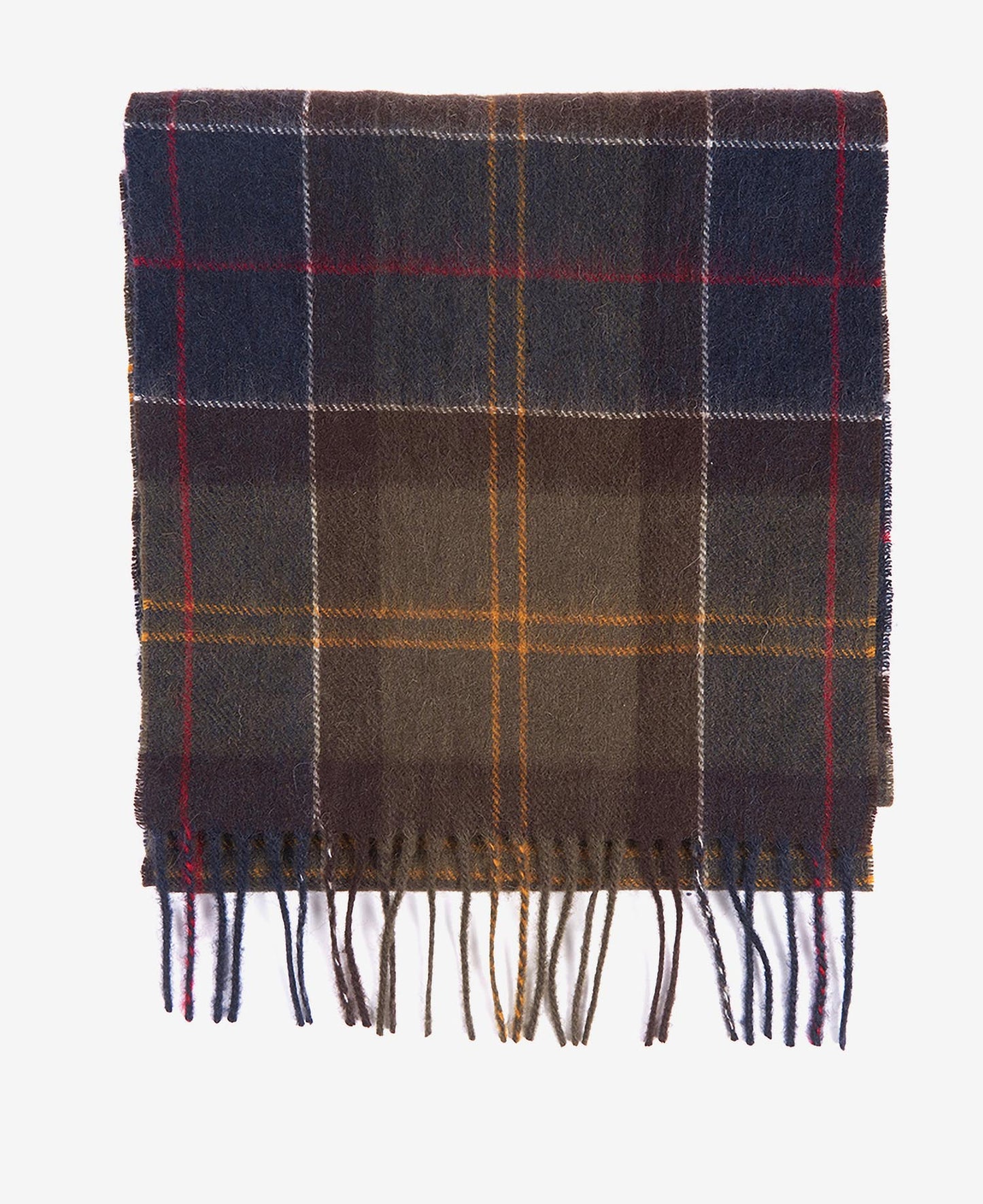 Barbour Tartan Schal aus Lammwolle & Cashmere