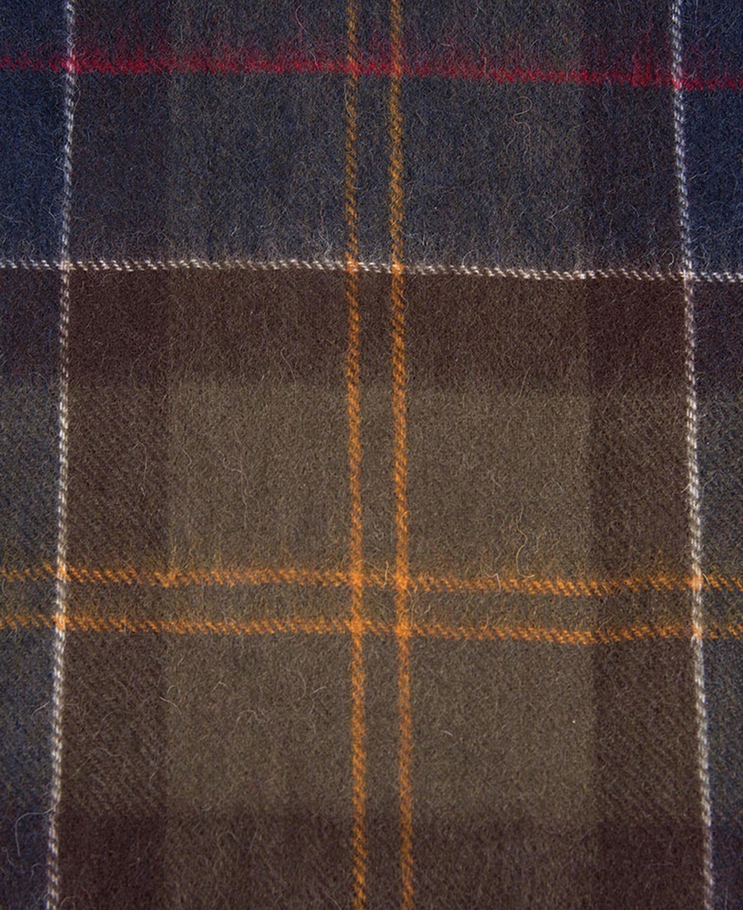 Barbour Tartan Schal aus Lammwolle & Cashmere