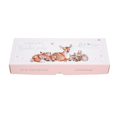 Wrendale Baby-Socken "Little Forrest"