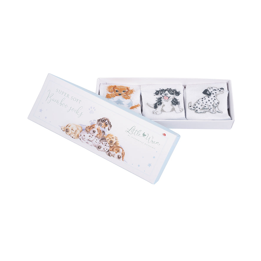 Wrendale Baby-Socken "Little Paws"