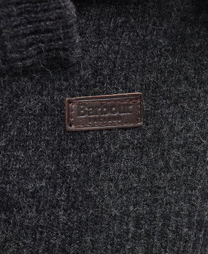 Barbour Strickjacke mit Patches