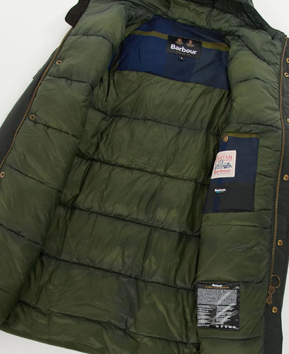 Barbour Hooded Beaufort Wachs Jacke