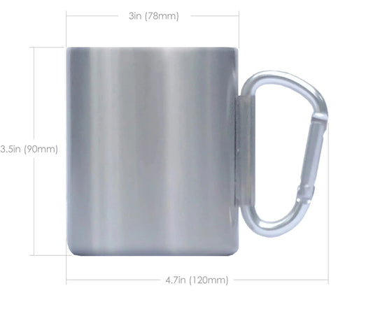 nCamp Karabinerbecher, isolierte Tasse