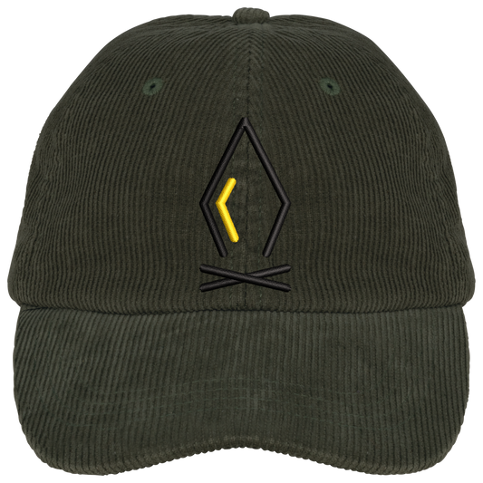 Jagdzeit Umweltfreundliche Unisex-Kordkappe - 6 Panels