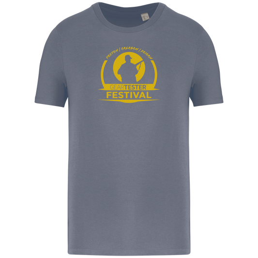 Geartester Festival Bio T-Shirt, großes Logo