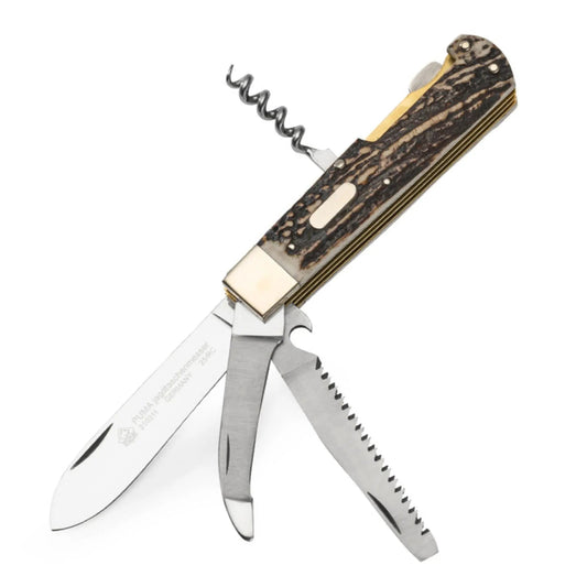 PUMA jagdtaschenmesser 4-teilig FAOS-Edition "Rehwild"