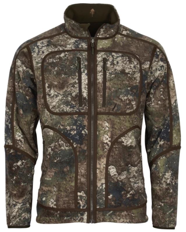 Pinewood wendbare Herren Fleecejacke Furudal Reversible Camou