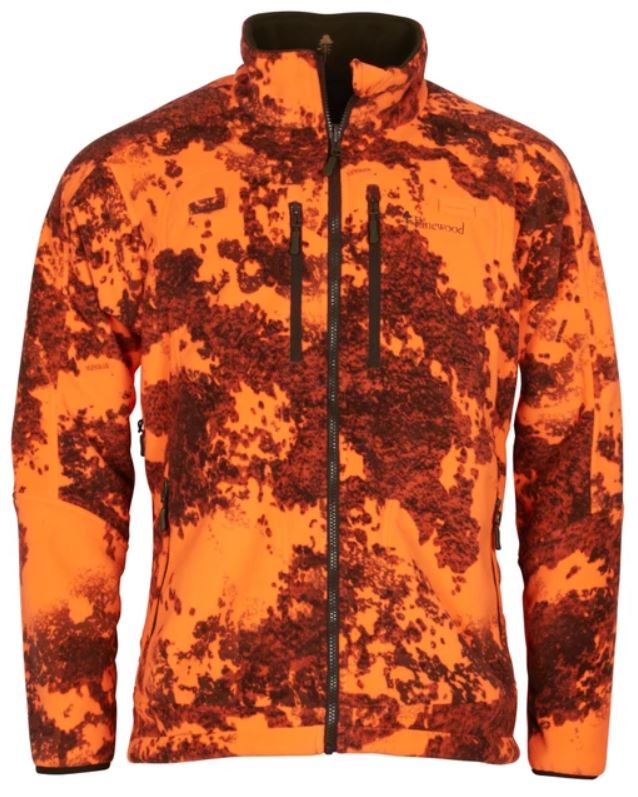 Pinewood wendbare Herren Fleecejacke Furudal Reversible Camou