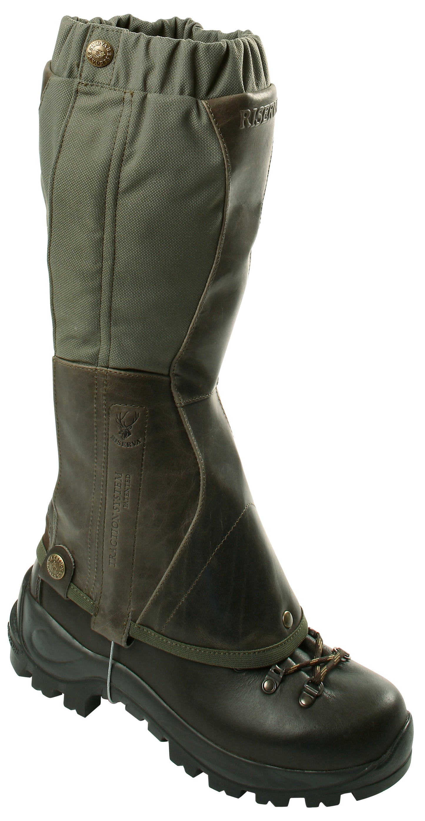 Riserva Gamaschen mit Leder und Cordura