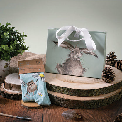 Wrendale Socken "Oops a Daisy" mit Maus