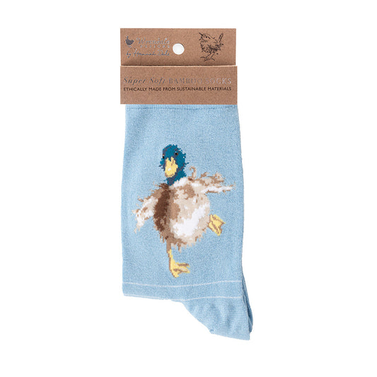 Wrendale Socken "A Waddle and a Quack" mit Ente