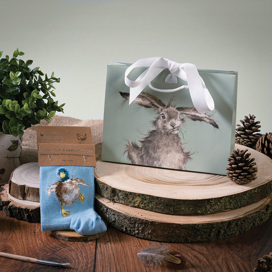 Wrendale Socken "A Waddle and a Quack" mit Ente
