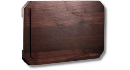 PUMA Schneidebrett mit Saftrille 45x30cm, Walnuss