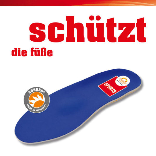 Sunbed Sports Schuheinlagen