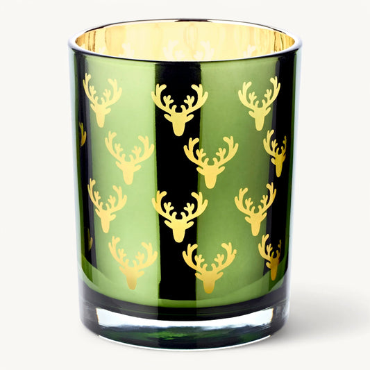 Teelichtglas Hirsche