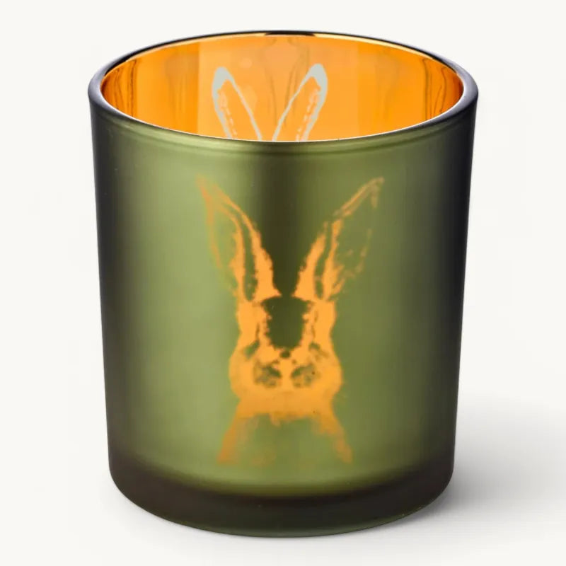 Teelichtglas Hase