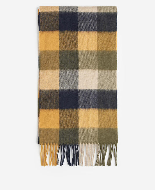 Barbour Large Tattersall Schal aus Lammwolle