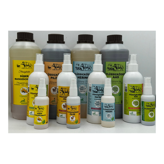 Wildlutscher Flüssigköder und Köderspray verschiedene Varianten
