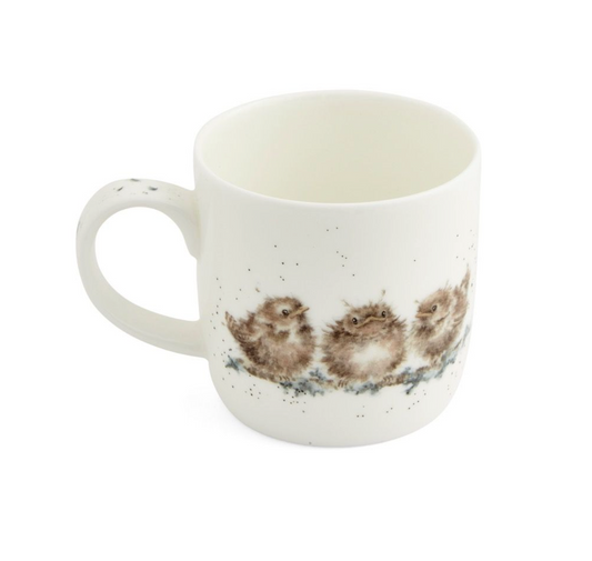Wrendale Tasse 'Feather Your Nest' - Zaunkönige