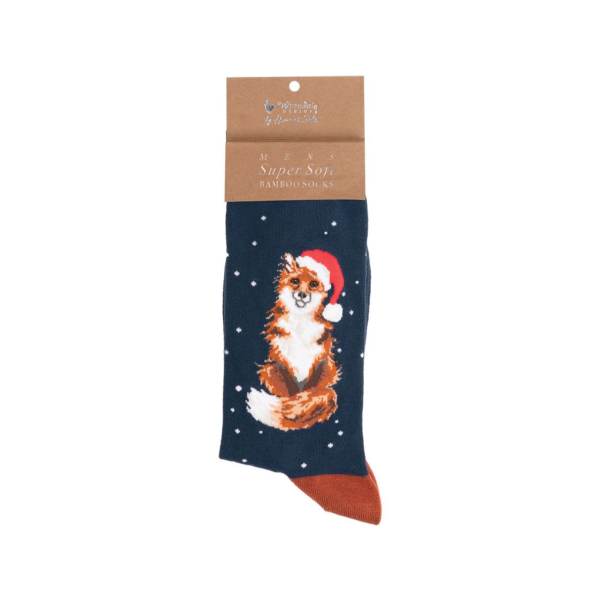 Wrendale  Herren - Socken "Festive Fox"